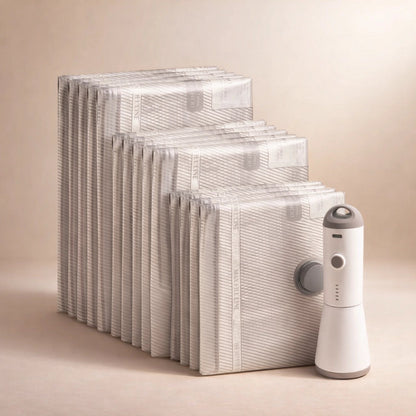 Compression Storage Vacuum Pump PRO Travel Set
